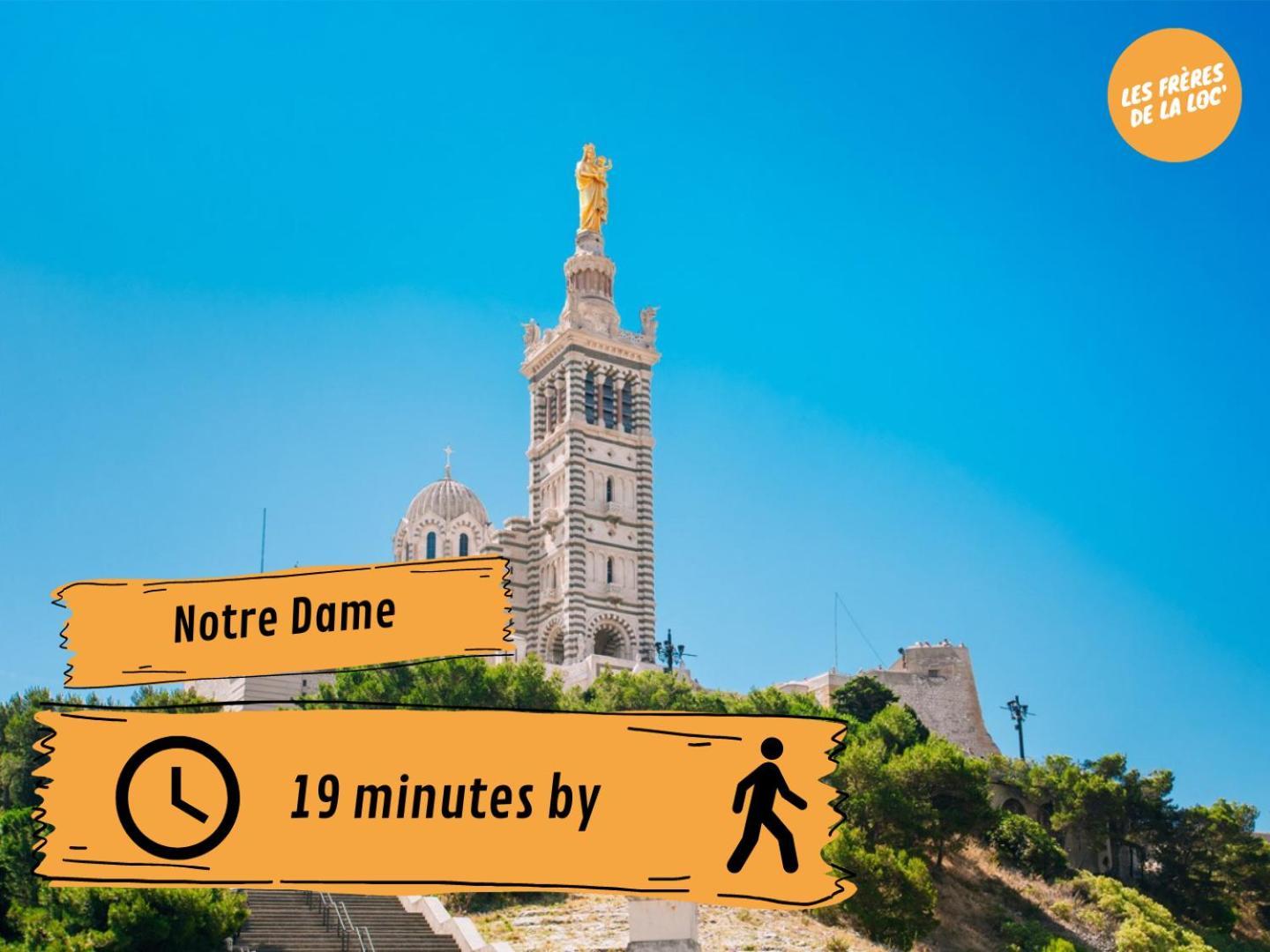 Les Princes Du Vieux Port - Central & Climatisation - Les Freres De La Loc' Marseille Ngoại thất bức ảnh