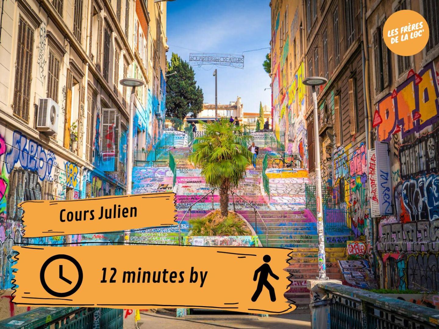 Les Princes Du Vieux Port - Central & Climatisation - Les Freres De La Loc' Marseille Ngoại thất bức ảnh